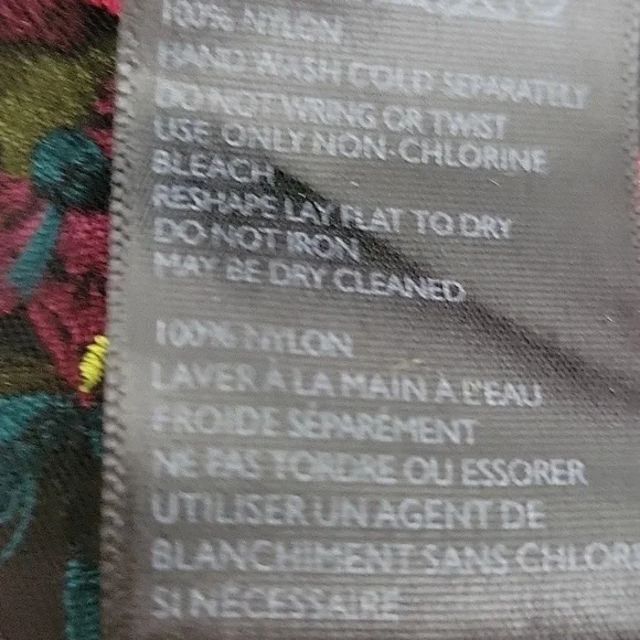 Kimchi Blue Sheer Black Top with Floral Embroidery Size Small - Picture 11 of 14